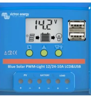 PWM solární regulátor Victron Energy BlueSolar-LCD&USB 30A